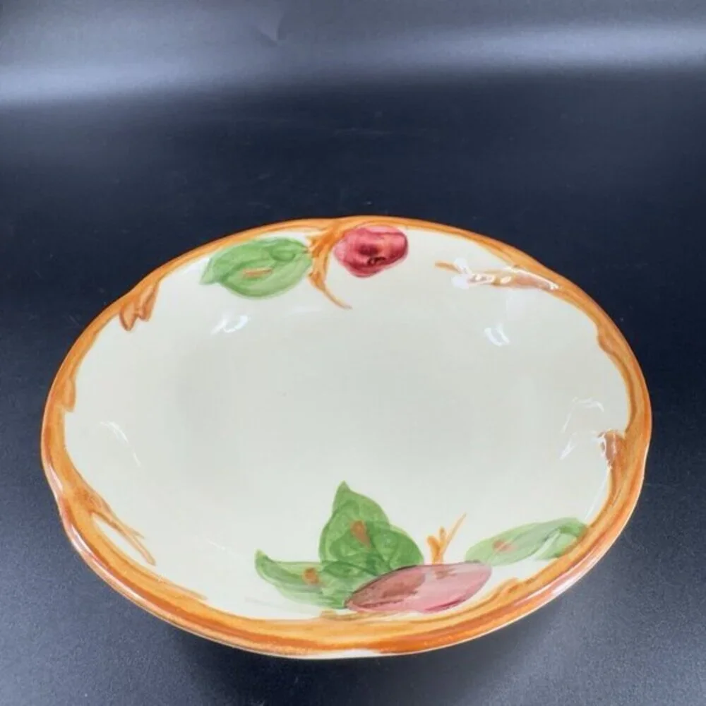 Vintage Franciscan Apple Pattern Bowl Dish‎ Single USA Replacement Porcelain VTG
